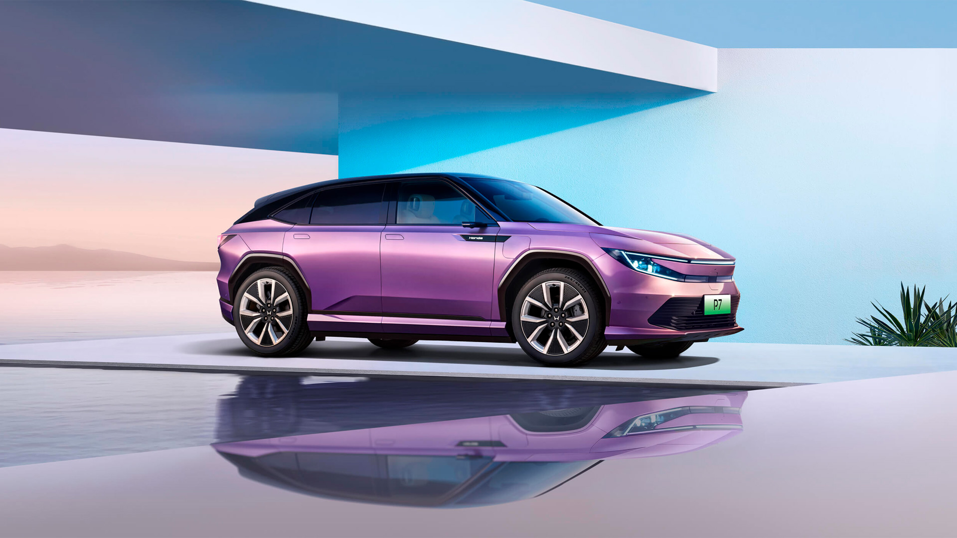 Електромобіль Honda P7